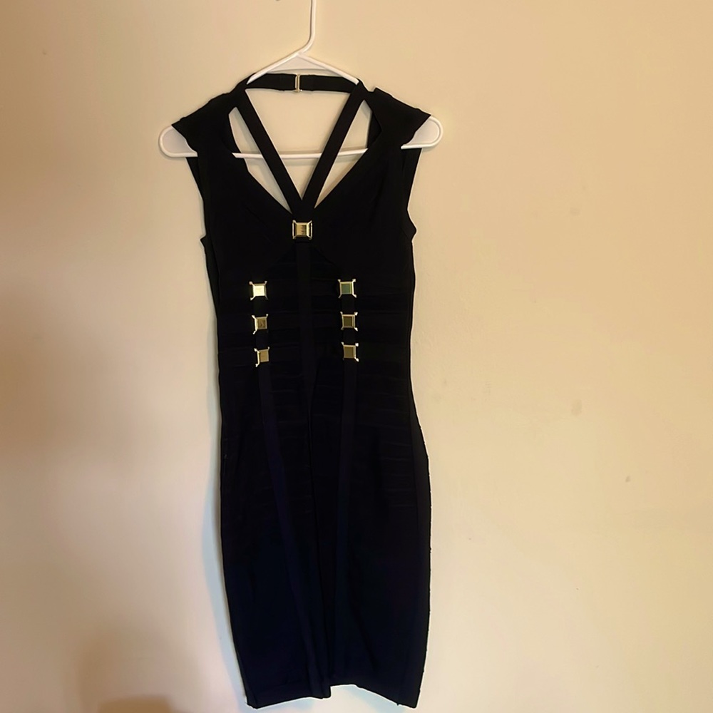 Bandage dress.